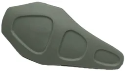 Large Figure Shield / Armor / Panel with 3 Recessed Sections