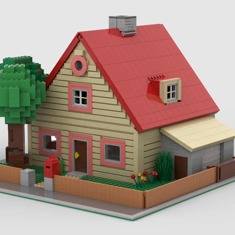 Lego Donald Duck's house
