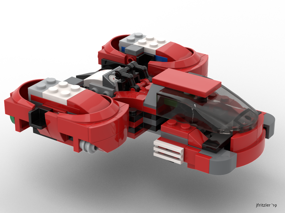 Lego Crimson Speeder - Alternate build Ferrari 75886