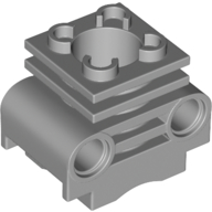Lego Technic Engine Cylinder without Side Slots, with Bottom Slots