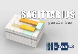 Sagittarius (a mini puzzle box)