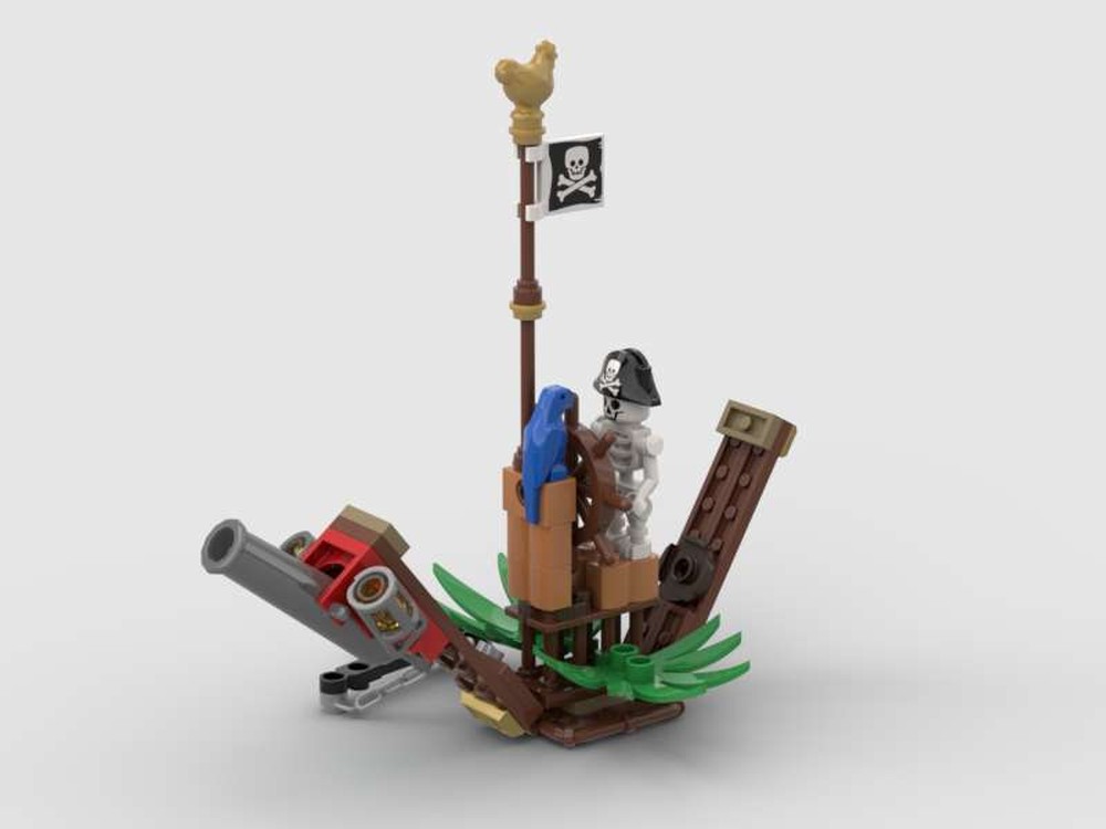 Lego Pirate Ship (Also Known as the S.S. Chicken)