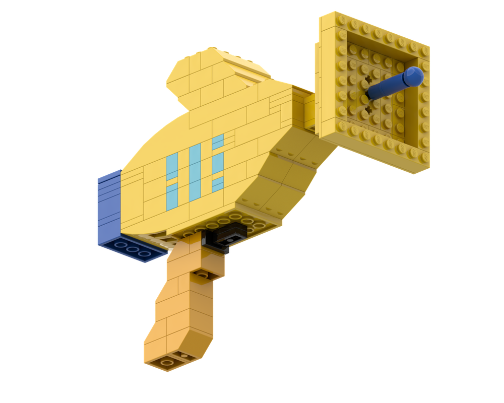 Lego Alien Gun (Pixel Gun 3D)