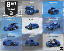 Lego 76902 Builder's Pack 8 in 1