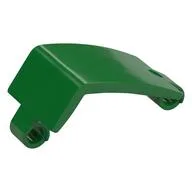 Technic Panel Curved and Bent 6 x 3 / Green