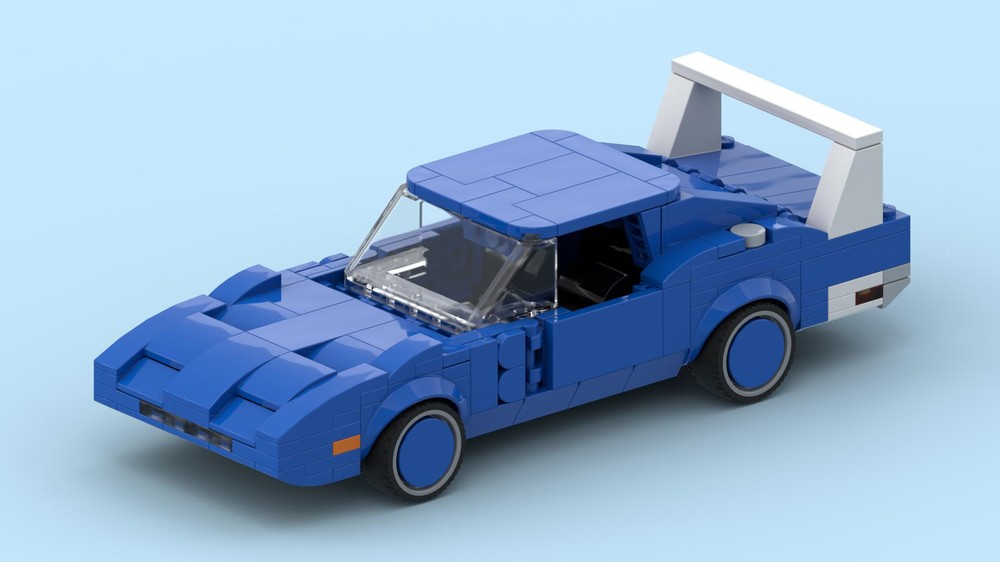 Lego 1969 Dodge Charger Daytona - 8 stud wide