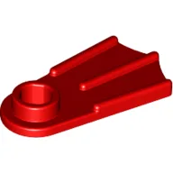 Minifig Footwear Flipper [Thick] / Red