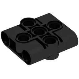 Technic Connector Beam 3 x 3 / Black