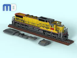 GE Dash 8 (C40-8) MOC