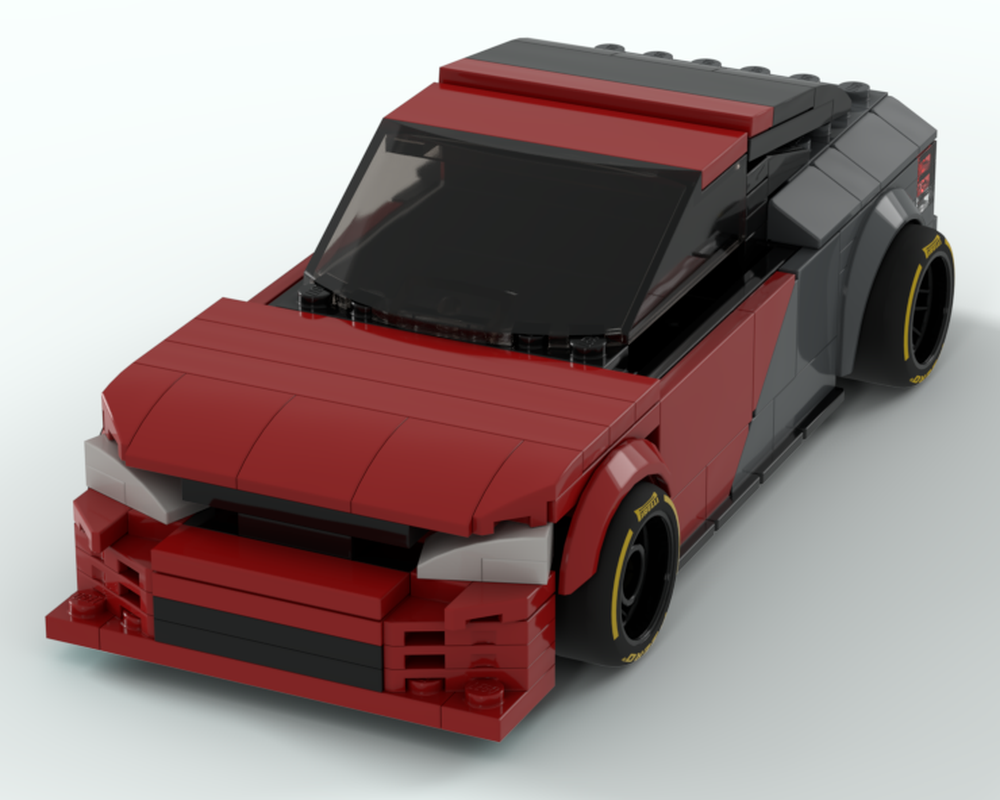 Lego 1996 honda civic drift attack inspired
