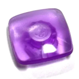 Clikits Icon, Square 2 x 2 Small with Pin [Polished] / Trans-Medium Purple