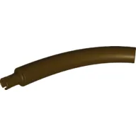 Animal Body Part / Plant, Tail / Neck / Branch / Trunk, Middle Section with Pin, Round Pin Hole / Dark Brown