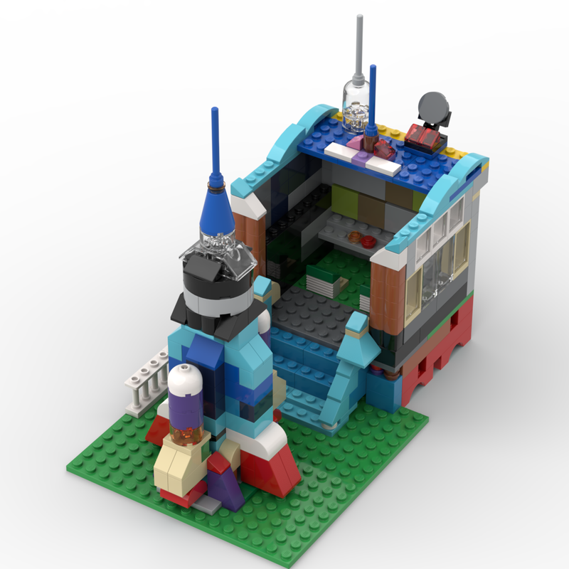 Lego 10698 COSMODROME and ROCKET