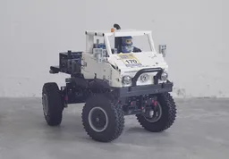 Lego Mini Truck Unimog 406 4x4 MOC