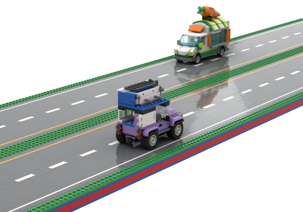 Lego Highway Segment