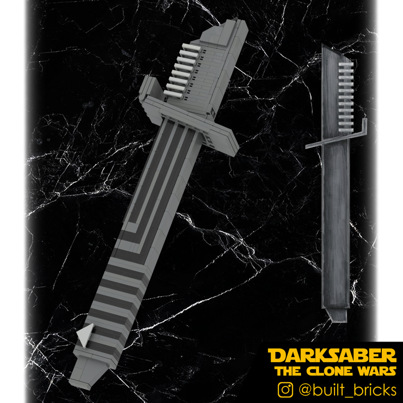 Lego Darksaber (Simplified Version)