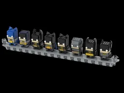 Batman Brickheadz 8 in 1 Display Stand