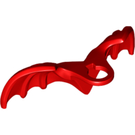 Lego Minifig Neckwear Wings Gargoyle / Red