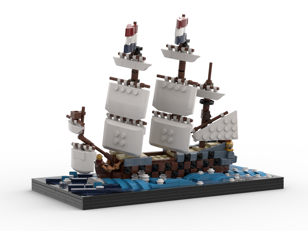 Lego De Zeven Provinciën diorama