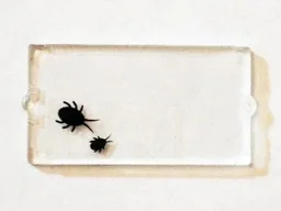 Glass for Window 1 x 2 x 3 with 2 Black Insects Pattern (Sticker) - Set 75904