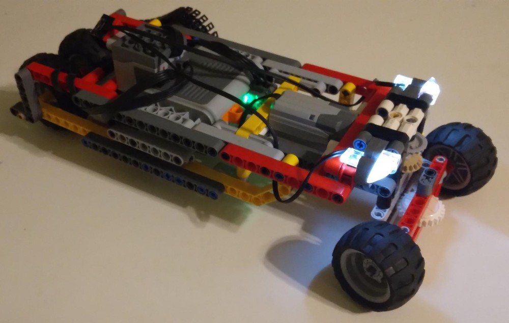 Lego Fast Power Functions RC Car (Single M Motor)