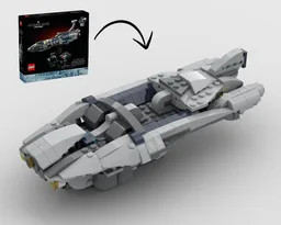Cad Bane's Speeder Alternate Build Using Set 75377