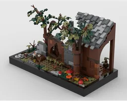 D&D vampire diorama