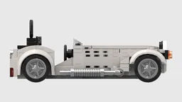 Caterham 7 White/Orange