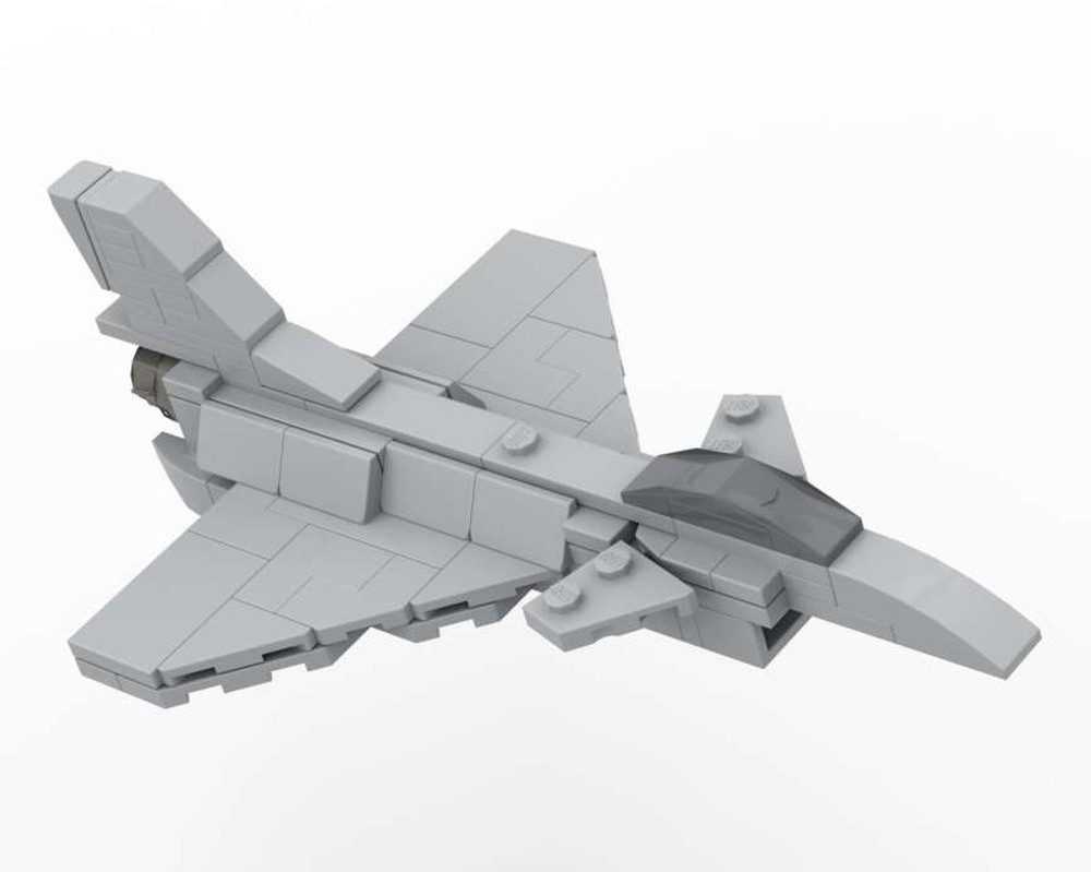 Lego Chengdu J-10 (1/110 scale)