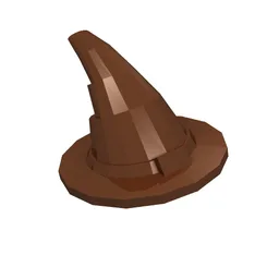 Hat, Wizard / Reddish Brown