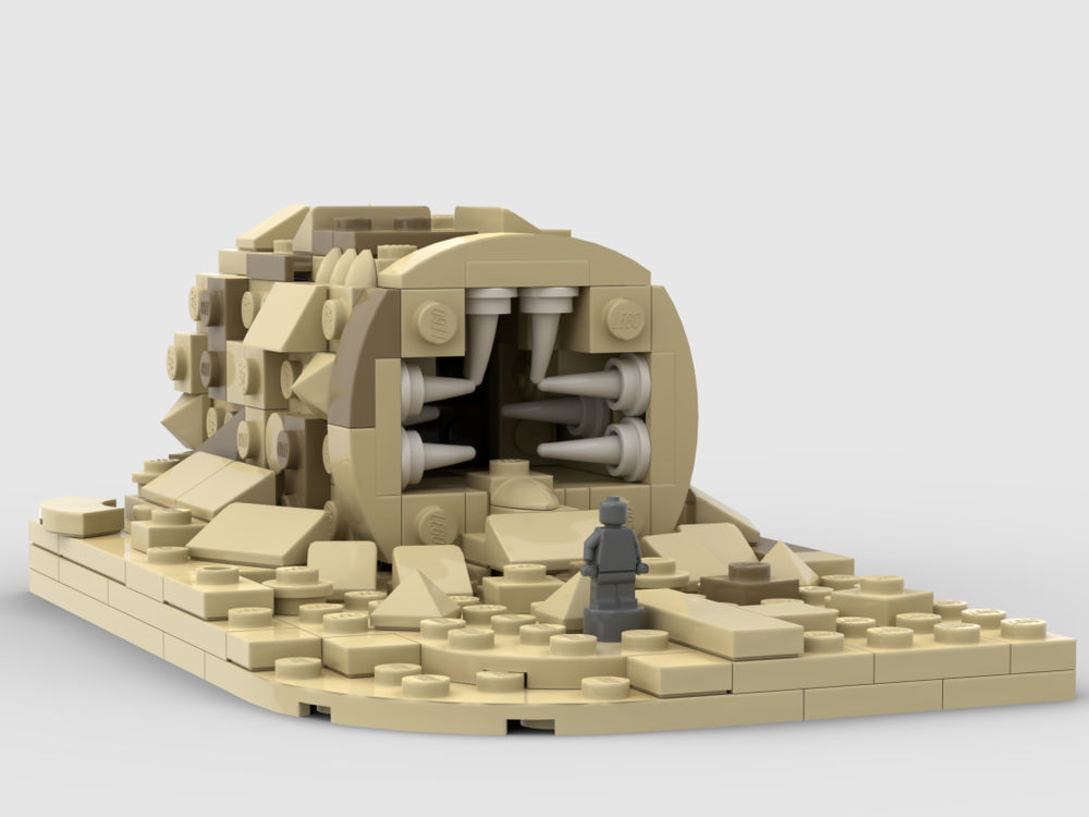 Lego Dune Sandworm