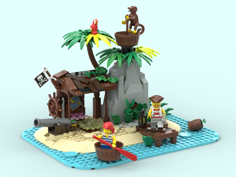 Lego The shipwreck island revision