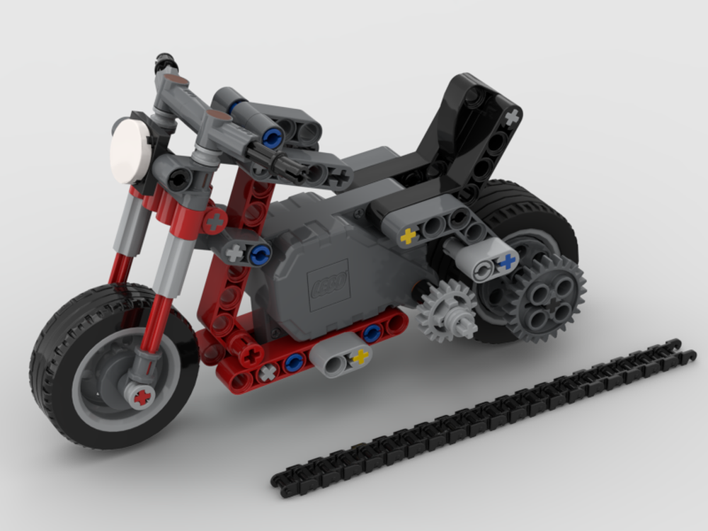 Lego 42132 - Motorcycle Pullback MOD