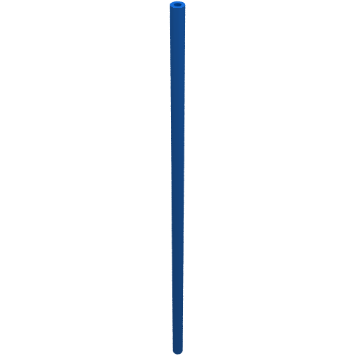 Lego Hose Rigid 3mm D. 15L / 12cm / Blue