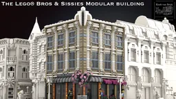 LEGO® Bros & Sissies Modular Corner Building