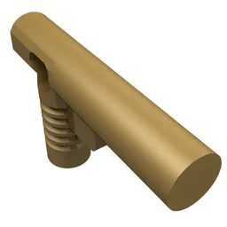 Equipment Hose Nozzle / Gun with Side String Hole Simplified / Pearl Gold