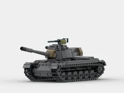 Lego 90mm Gun Tank M47 Patton II
