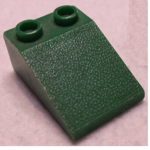 Lego Minitalia Slope 33° 3 x 2 with Bottom X Supports / Red
