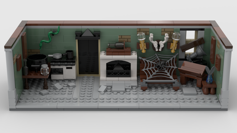 Lego Tower Haunted Apts