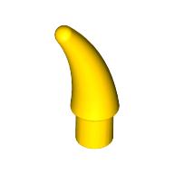 Lego Animal Body Part, Barb / Claw / Tooth / Talon / Horn, Small / Yellow