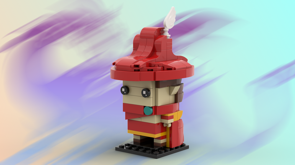 Lego Bartz Klauser (FFV) - Red Mage Job - Brickheadz