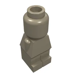 Microfig [Plain] / Dark Tan