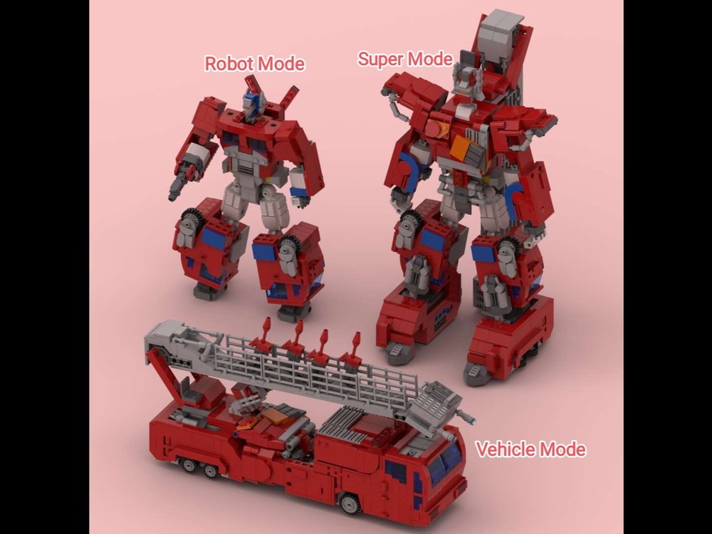 Lego Transformers Robots in Disguise (2001) Optimus Prime