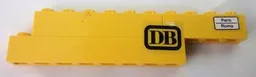 Stickered Assembly 11 x 1 x 2 with 'DB' and 'Paris Roma' Pattern (Stickers) - Set 7710