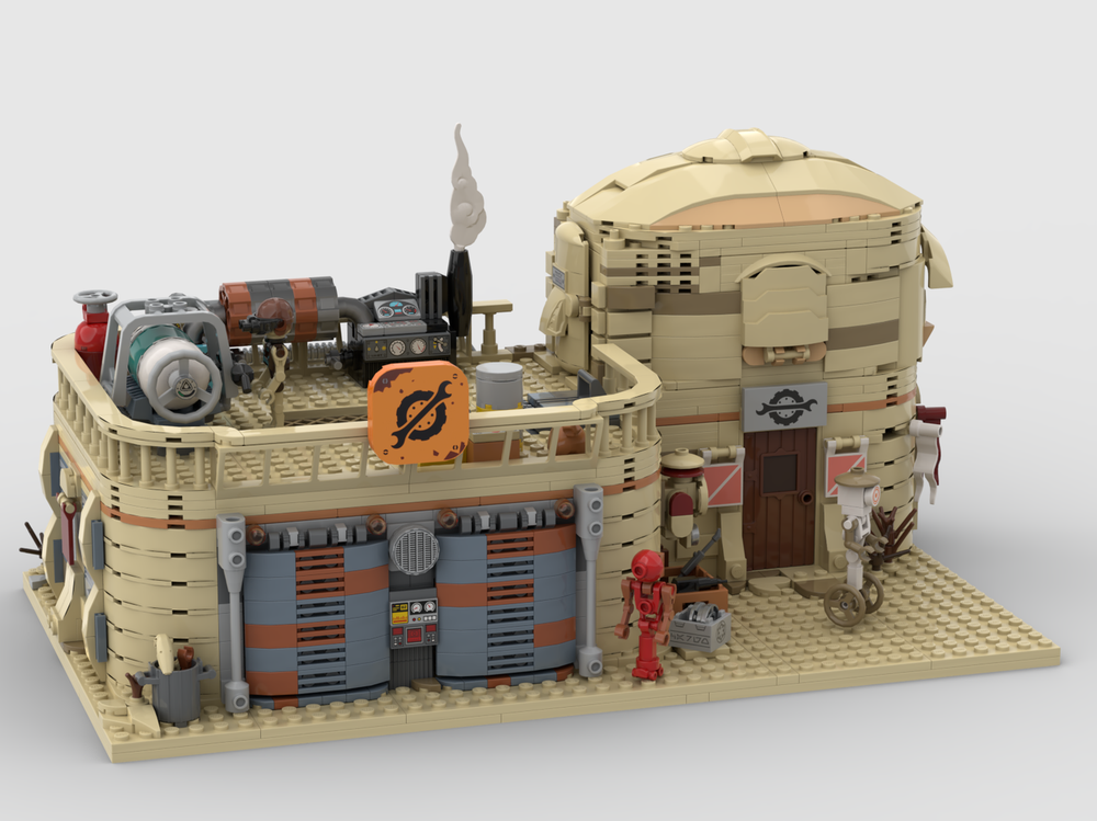 Lego Tatooine Garage