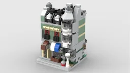 Mini Modular 10185 Green Grocer