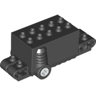 Lego Pullback Motor 9 x 4 x 2 2/3 / Black
