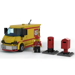 Medium Panel Mail Van - LM