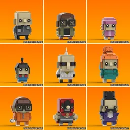 Despicable Me Brickheadz Collection
