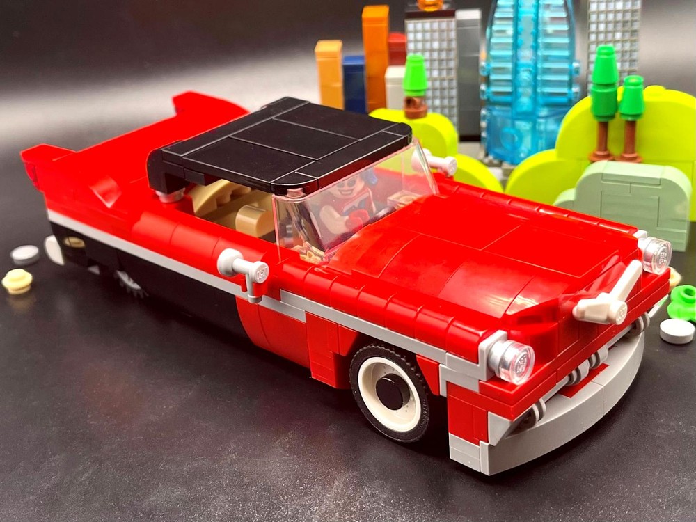Lego 1955 Founder's Rock Belvedere - Red
